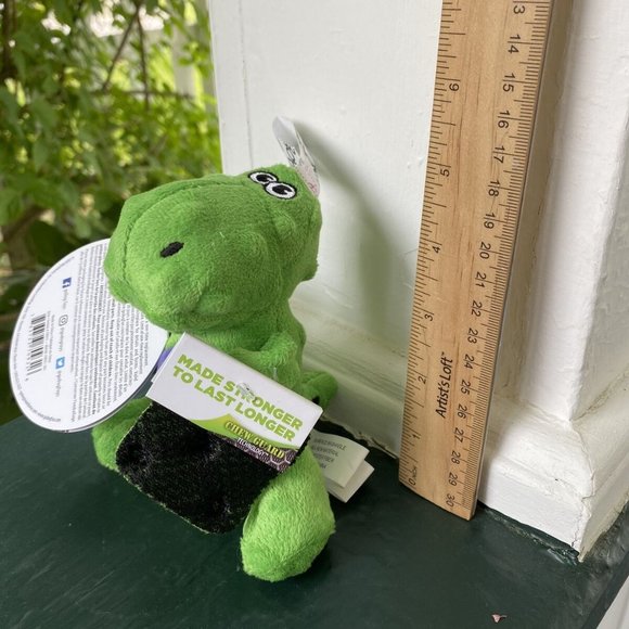 Godog ~ Dinosaur For Small Dogs - Squeaky Dog Toy - Picture 4 of 4